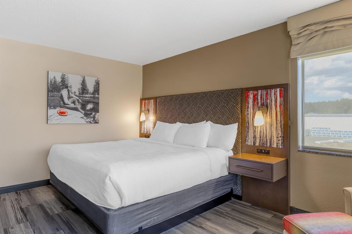 Standardzimmer, 1 King-Bett, Nichtraucher, Kühlschrank und Mikrowelle