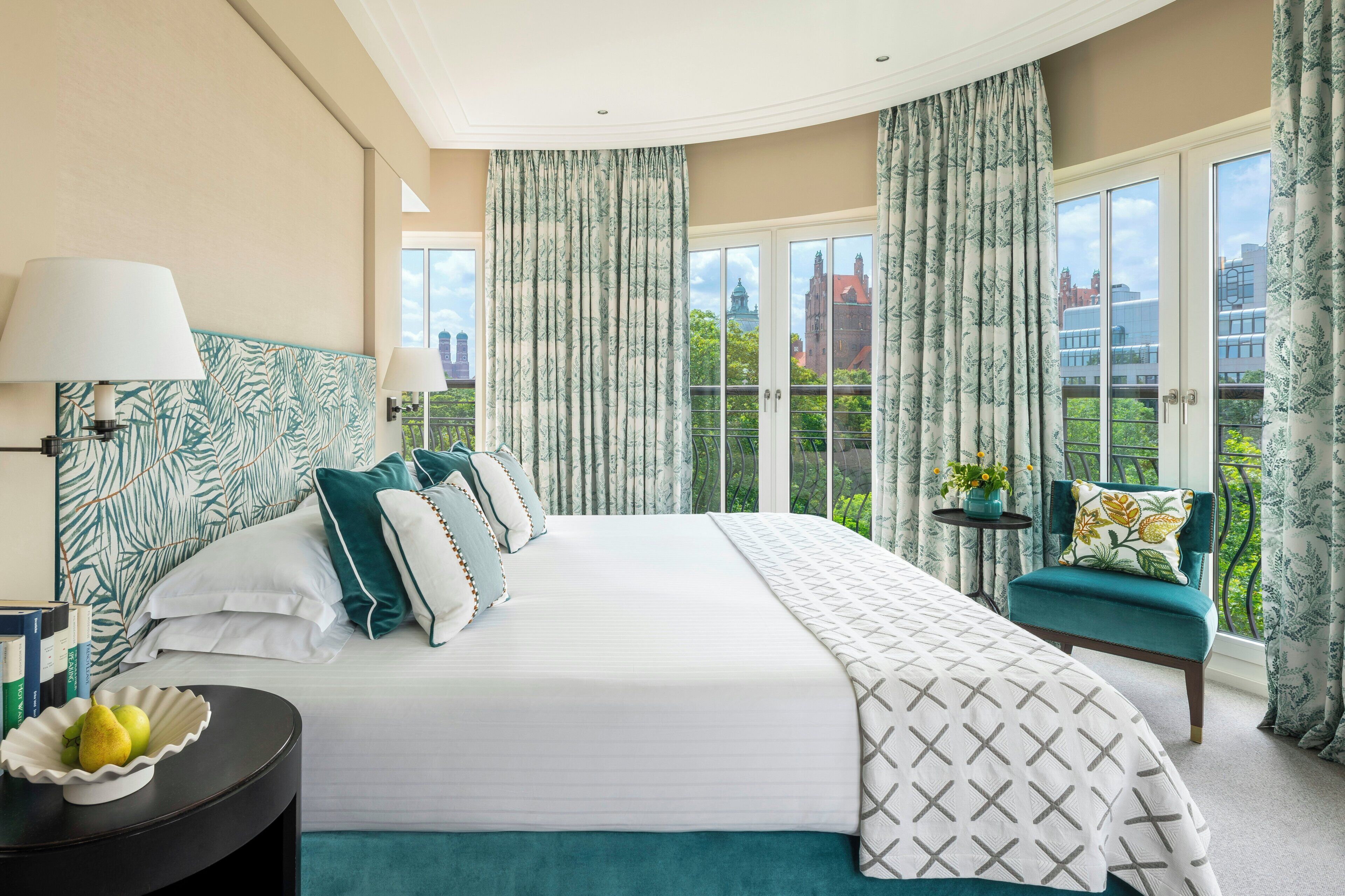 Suite Signature, vue parc | Literie de qualité supérieure, couette en duvet d'oie, surmatelas