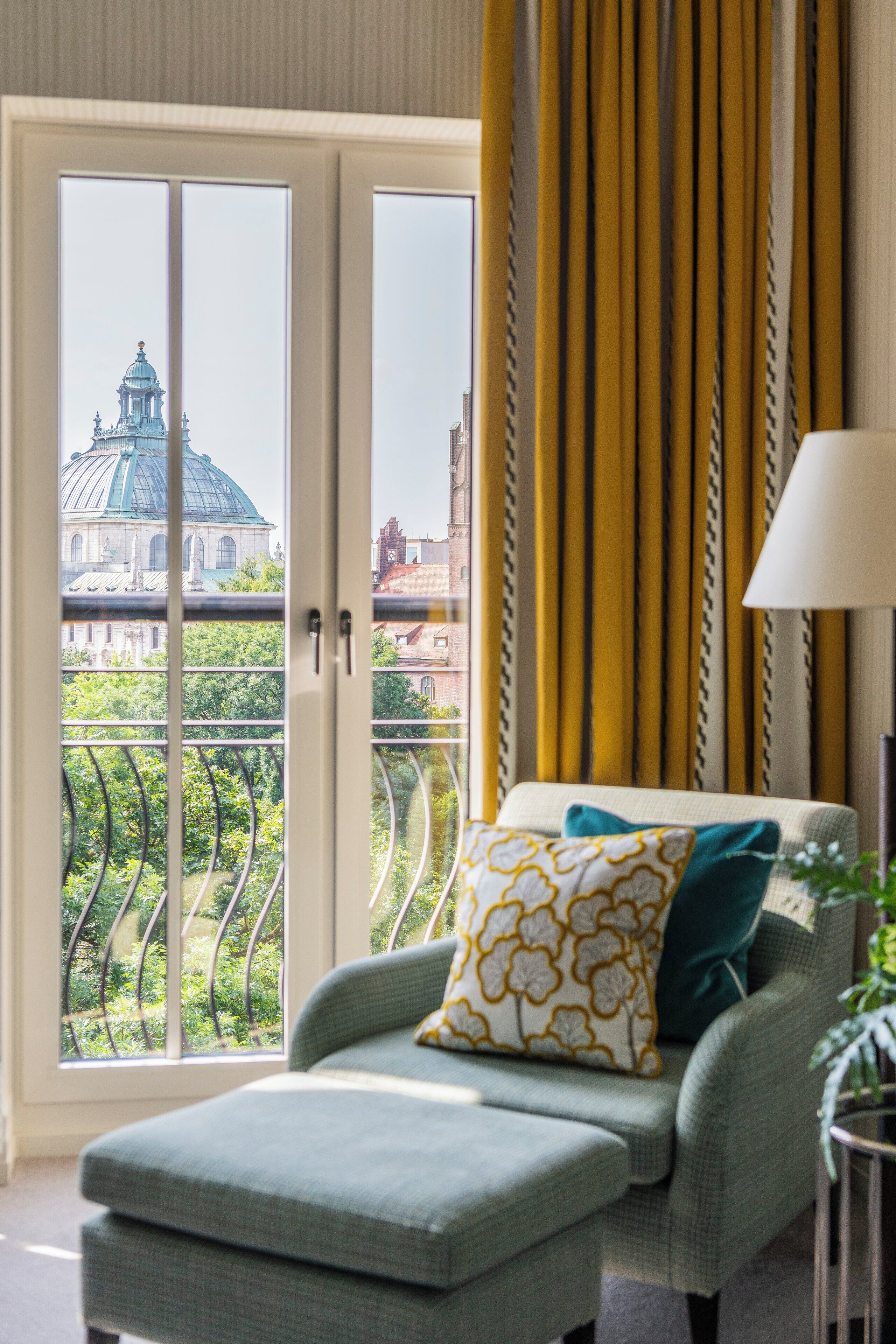 Deluxe-Zimmer (Panoramic View) | Hochwertige Bettwaren, Daunenbettdecken, Pillowtop-Betten, Minibar