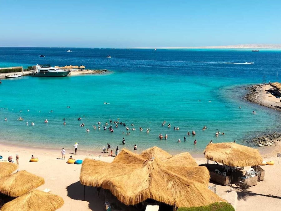 Vista para praia/oceano