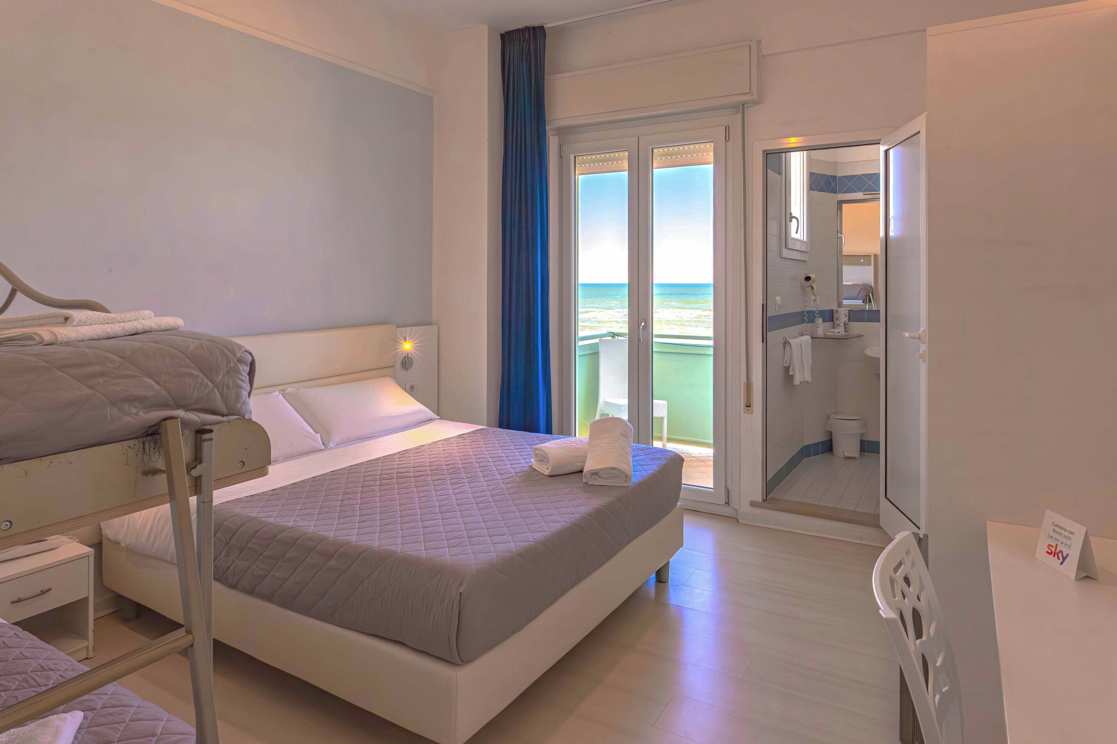 superior quadruple room, sea view, sea facing | premium bedding, minibar, in-room safe, desk