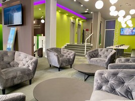 Zona de estar del vestíbulo