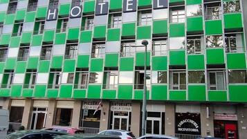 Façade de lâhĂ©bergement