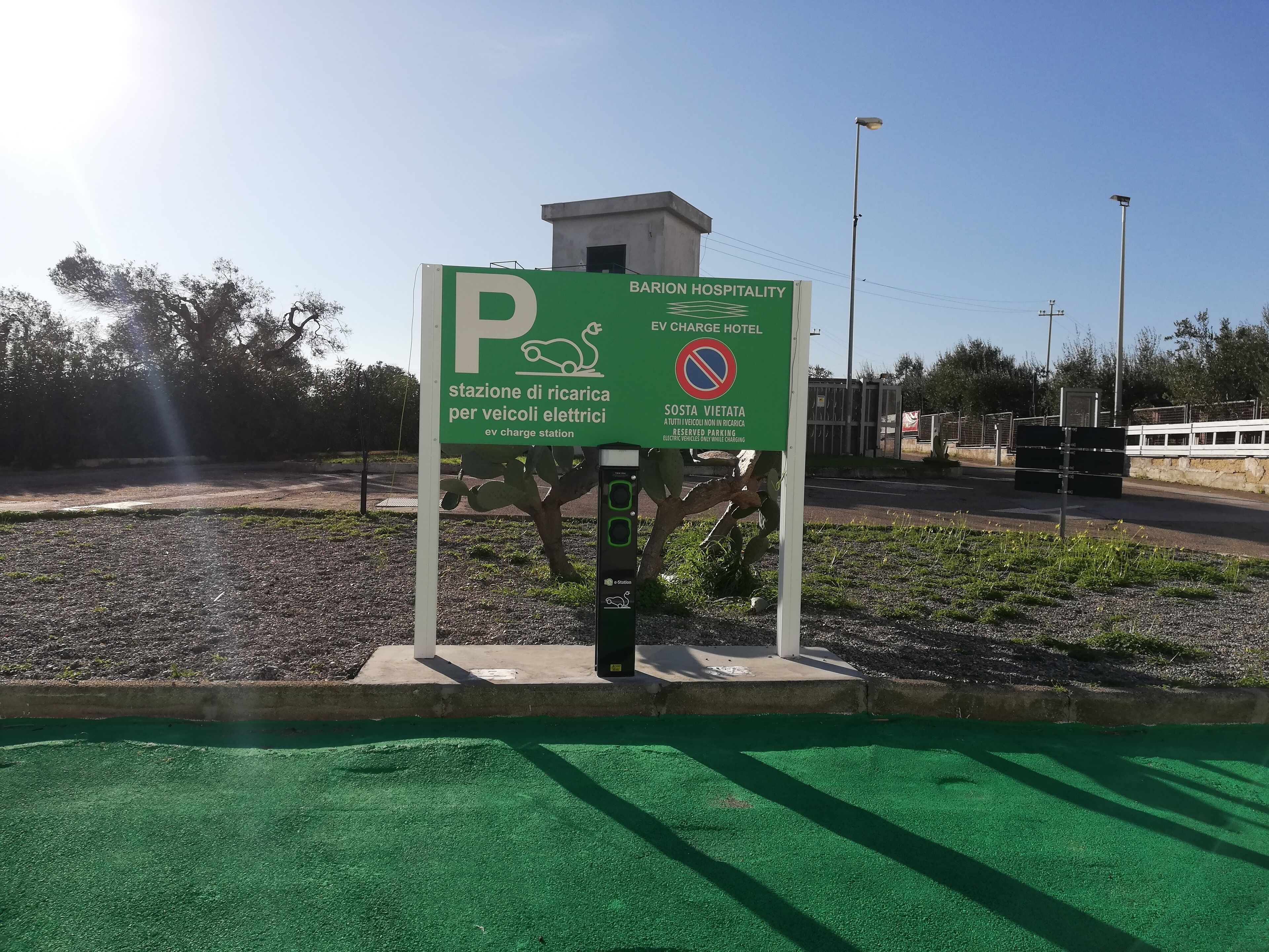 electric vehicle-charging station