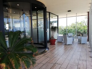 Entrada de la propiedad