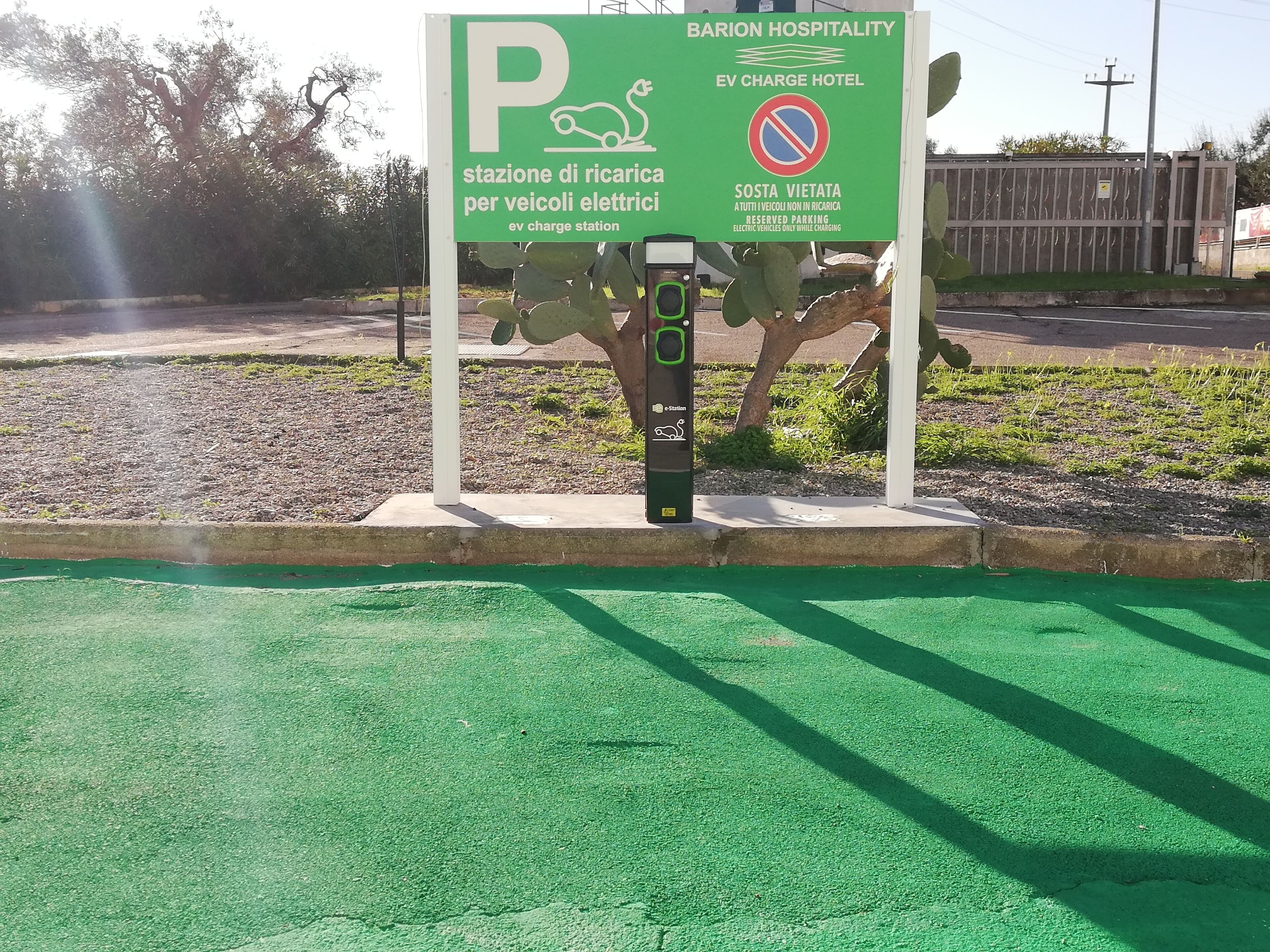 electric vehicle-charging station