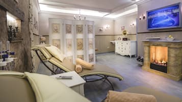 Sale per trattamenti di coppia, trattamenti per il corpo, aromaterapia