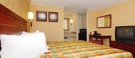 Standard Room, 1 King Bed, Non Smoking | Free WiFi, bed sheets