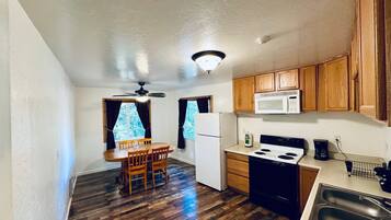 Studio Suite | Private kitchenette | Fridge, microwave, coffee/tea maker
