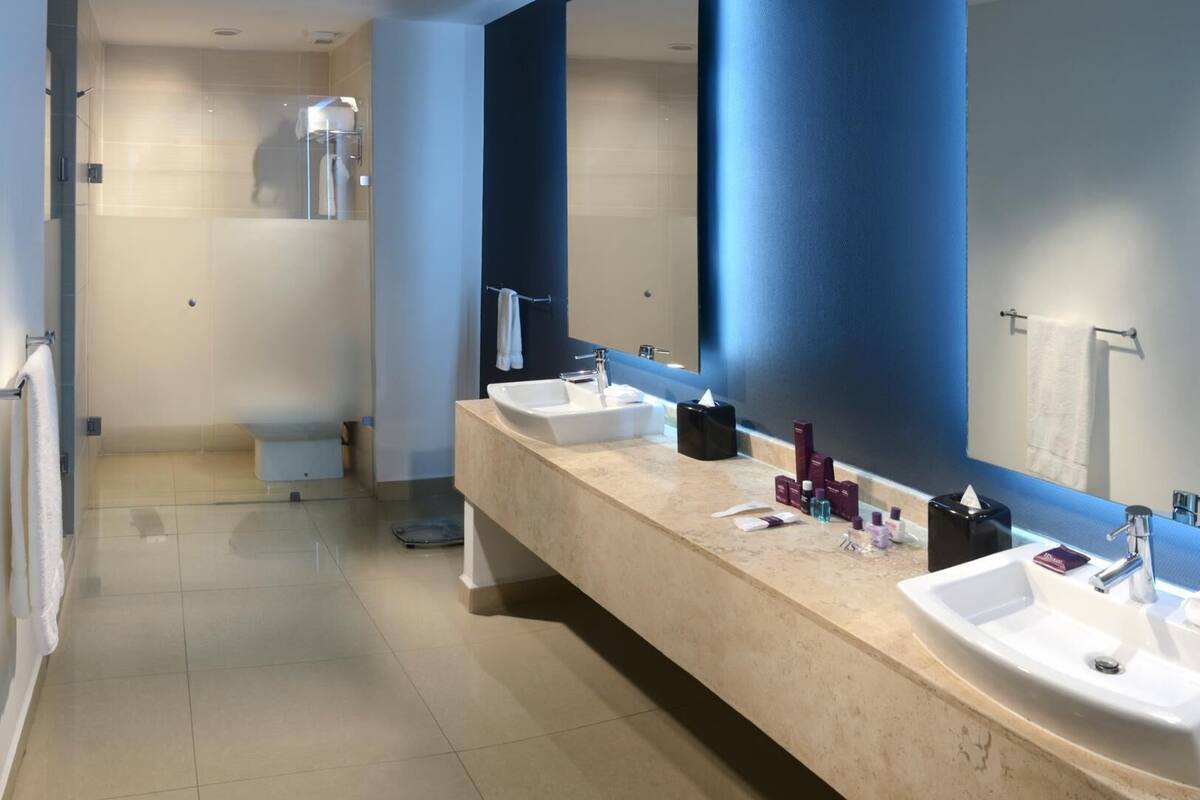 Baño | Regadera, amenidades de baño gratuitas, secadora de cabello, toallas