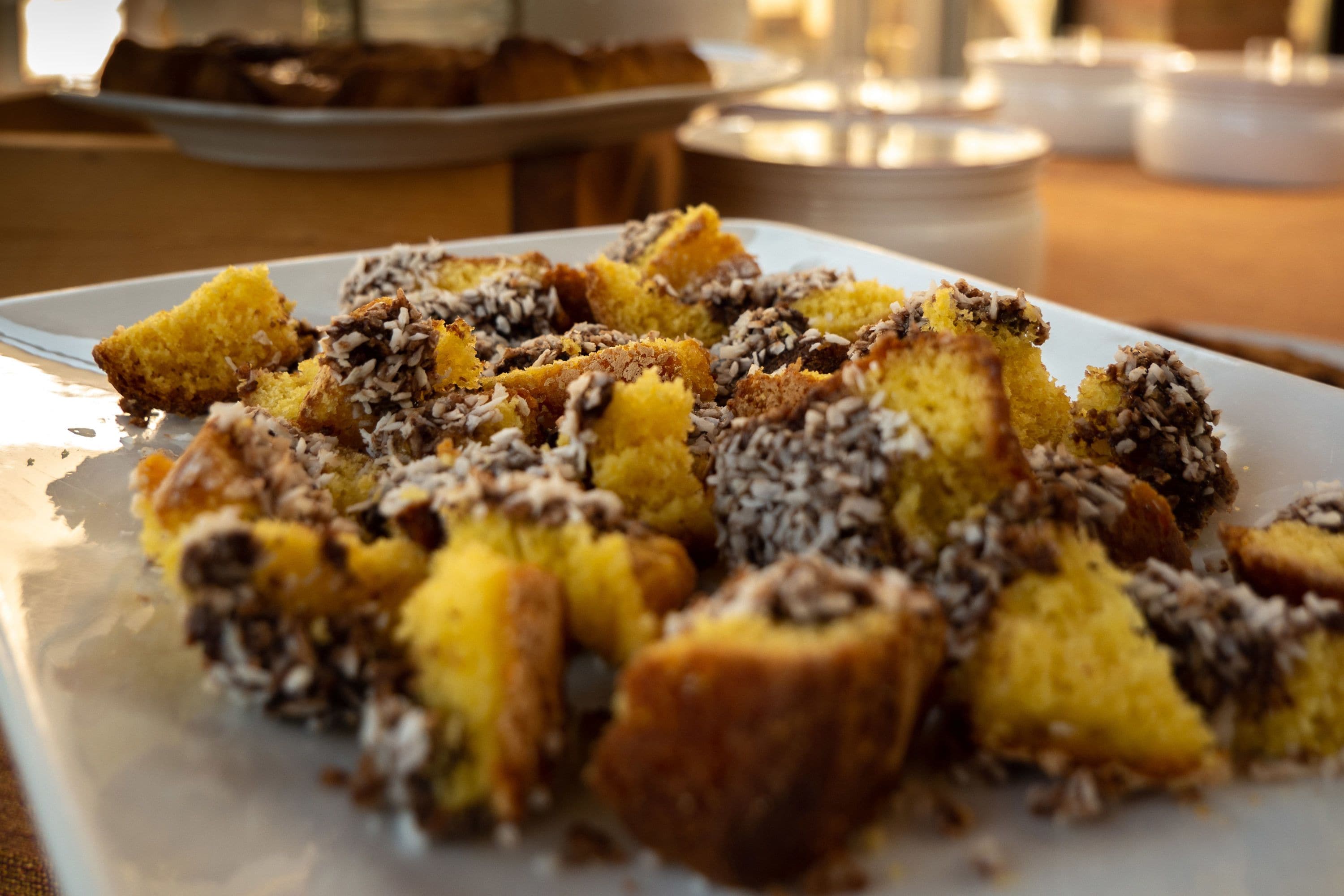 breakfast, lunch and dinner served