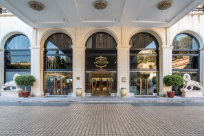 Entrada de la propiedad