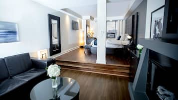 Chambre Deluxe, 1 trÚs grand lit | Literie de qualité supérieure, coffres-forts dans les chambres