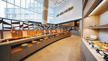 Daily buffet breakfast for a fee