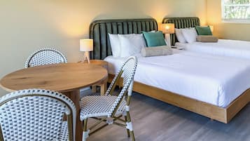 Studio Suite, 2 Queen Beds | Premium bedding, in-room safe, desk, iron/ironing board