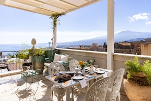 Terrace/patio - Taodomus Boutique Hotel (Taormina)