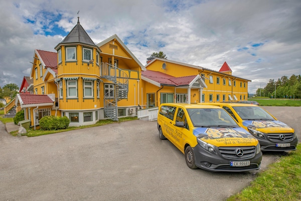 Voorkant van accommodatie