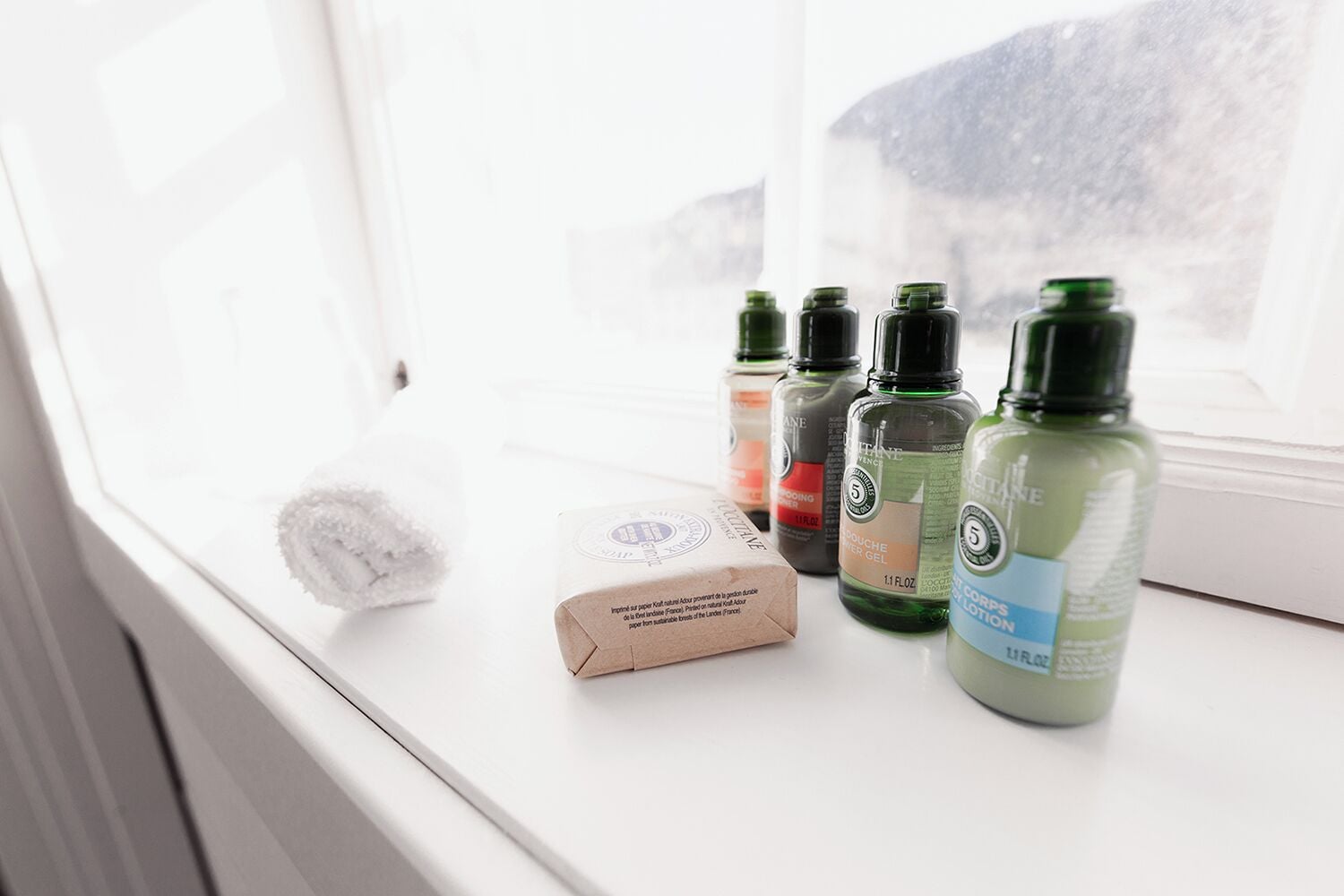 superior double room | bathroom | hair dryer, towels