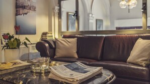 Sitteområde i lobbyen