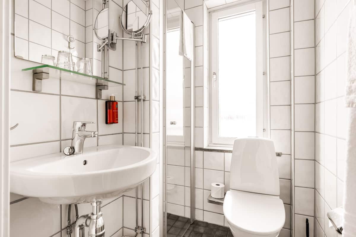 double room (compact) | hypo-allergenic bedding, in-room safe, desk, iron/ironing board