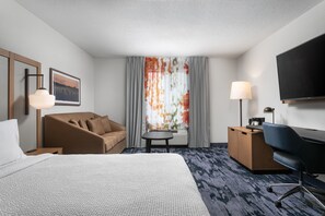 Premium bedding, pillowtop beds, individually furnished, desk