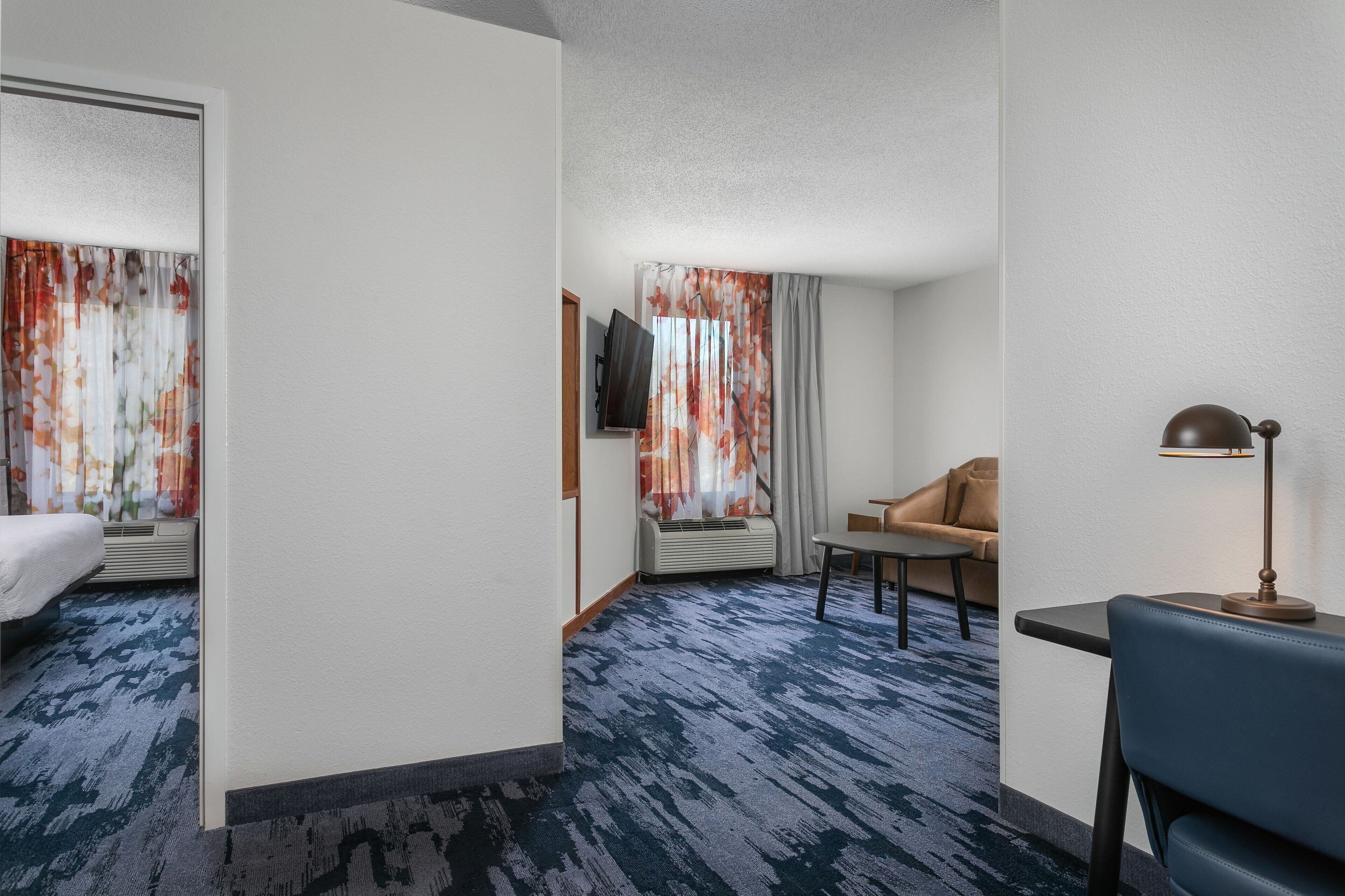 premium bedding, pillow-top beds, individually furnished, desk