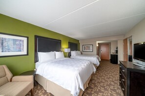 Standard Room, 2 Queen Beds | Desk, laptop workspace, blackout drapes, iron/ironing board - Holiday Inn Manassas - Battlefield by IHG (Manassas)