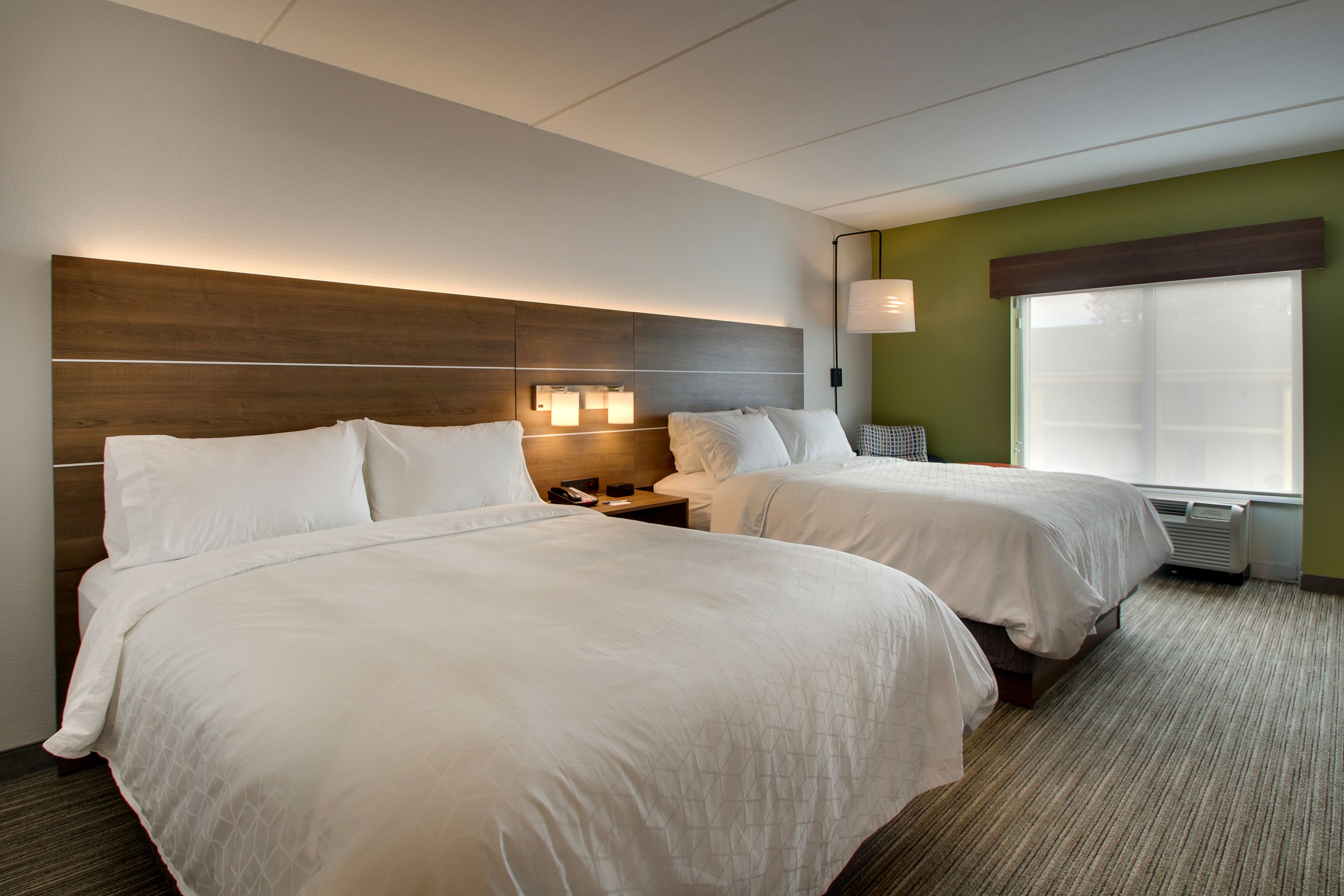 standard room, 2 queen beds | 1 bedroom, in-room safe, desk, iron/ironing board