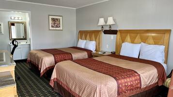 Silitysrauta/-lauta, ilmainen Wi-Fi, vuodevaatteet