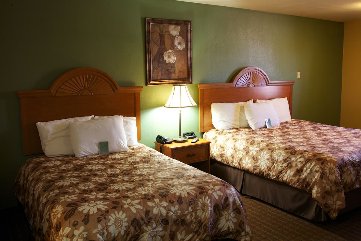 Room, 2 Queen Beds, Non Smoking | Egyptian cotton sheets, premium bedding, down comforters, pillowtop beds