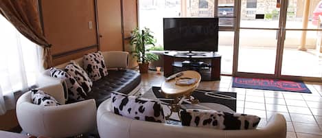 Zona de estar del vestíbulo