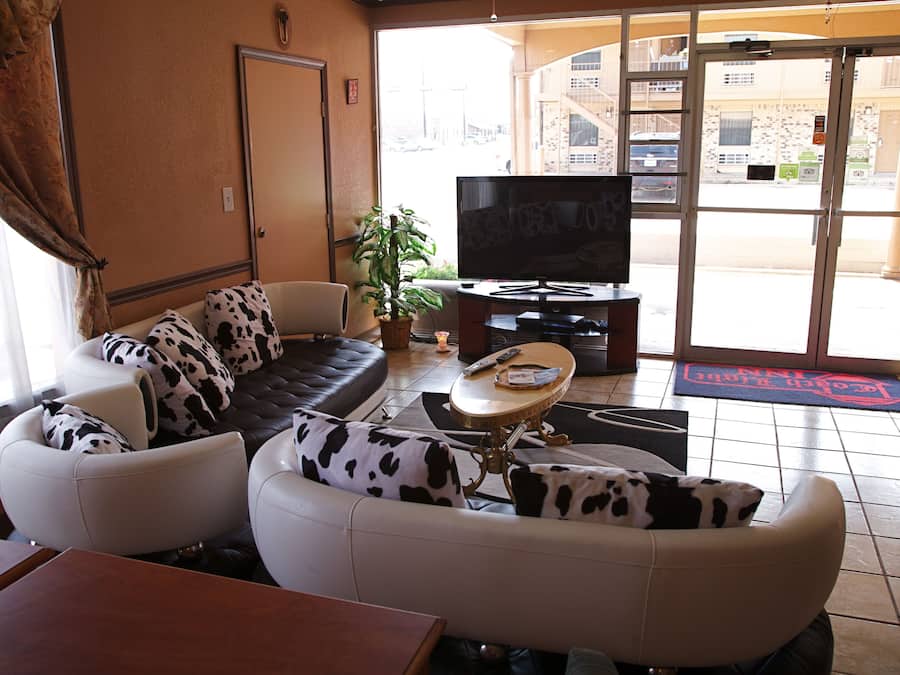 Sittområde i lobbyn