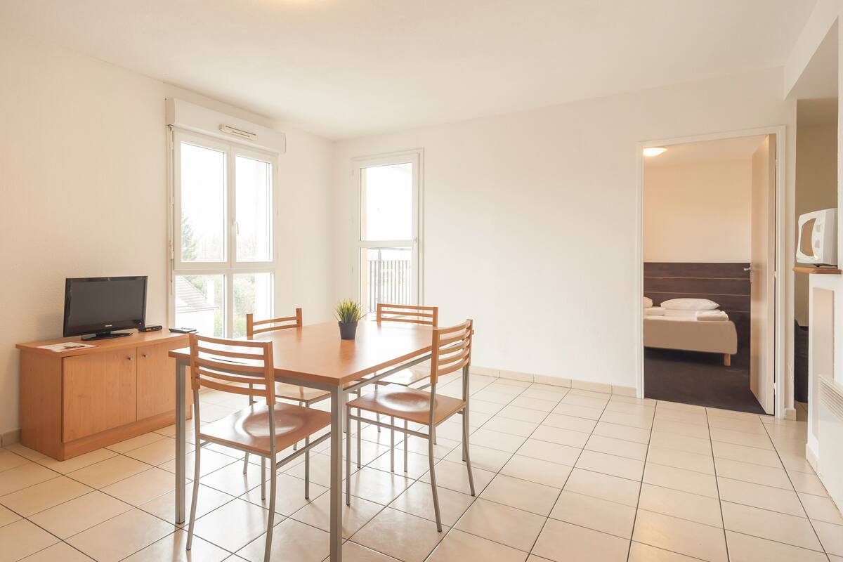 Comfort-Apartment, Kochnische (4 people) | Wohnzimmer