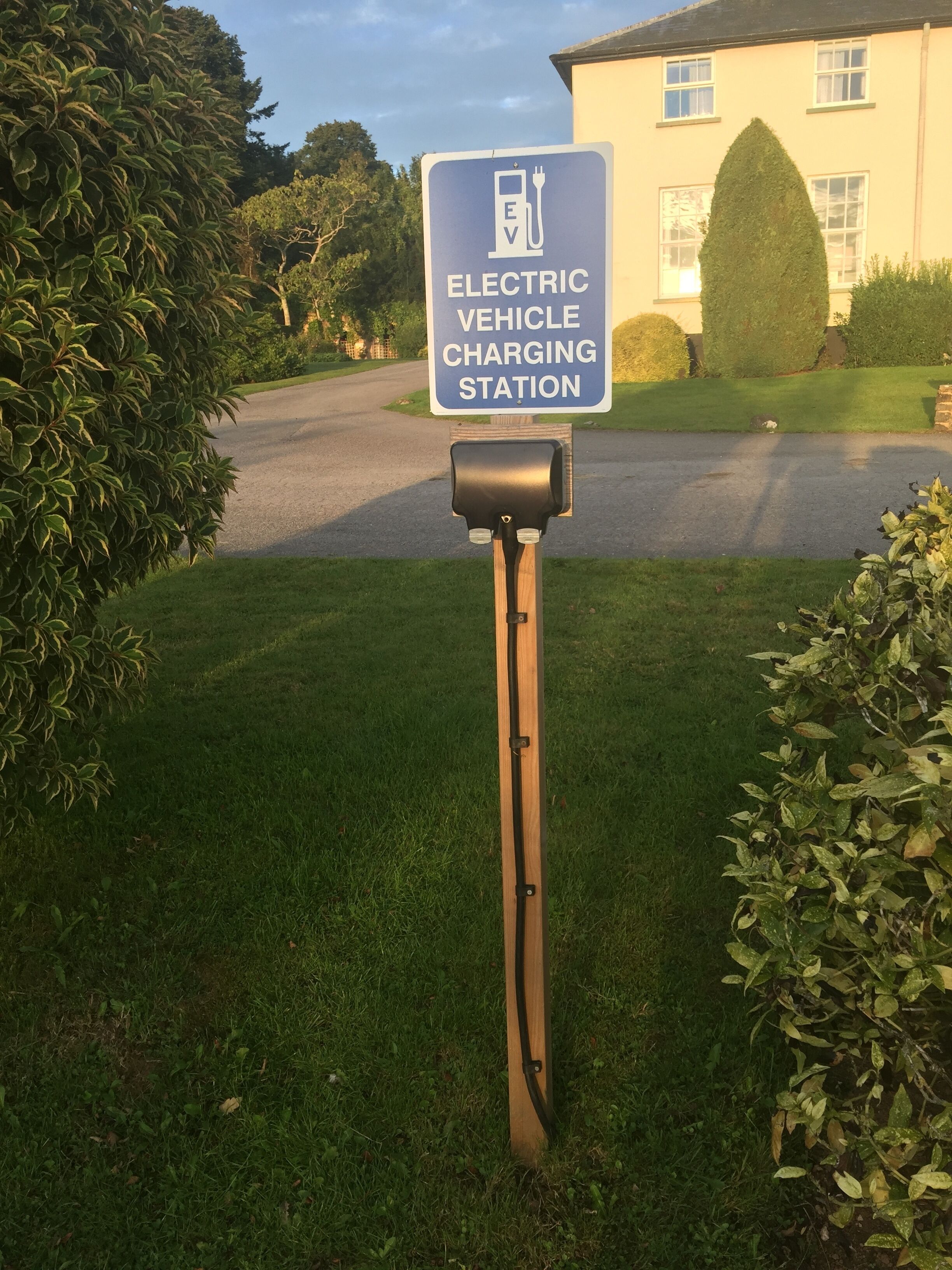 electric vehicle-charging station