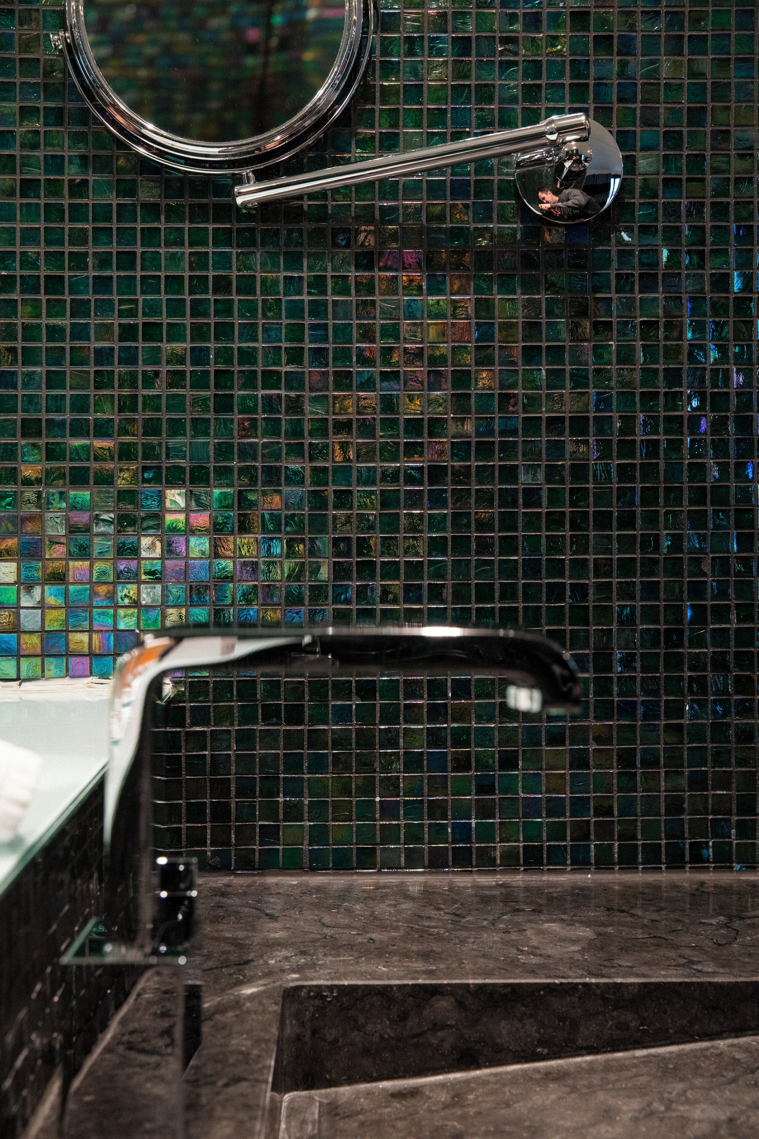 superior open bath | bathroom | shower, designer toiletries, hair dryer, slippers