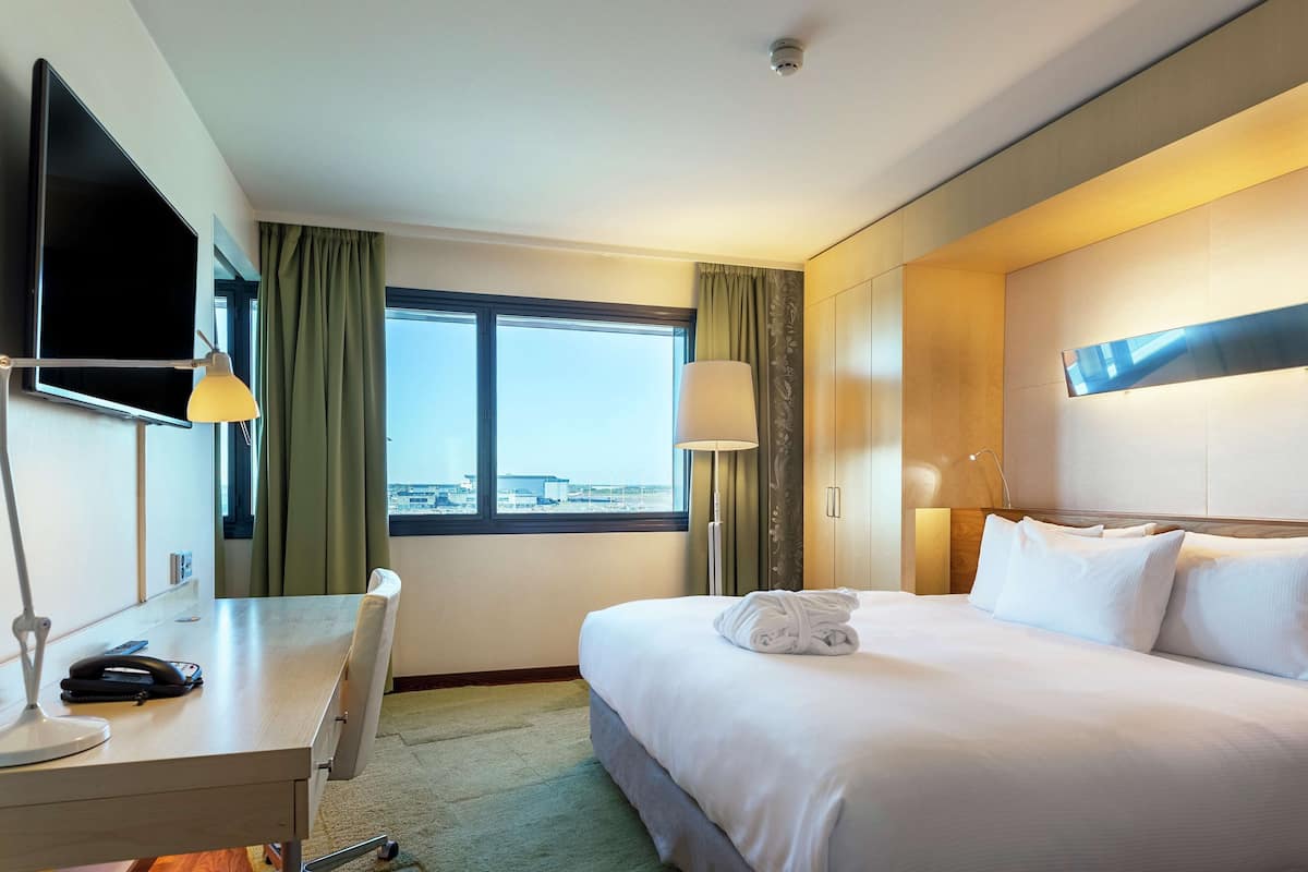 Ropa de cama de alta calidad y minibar