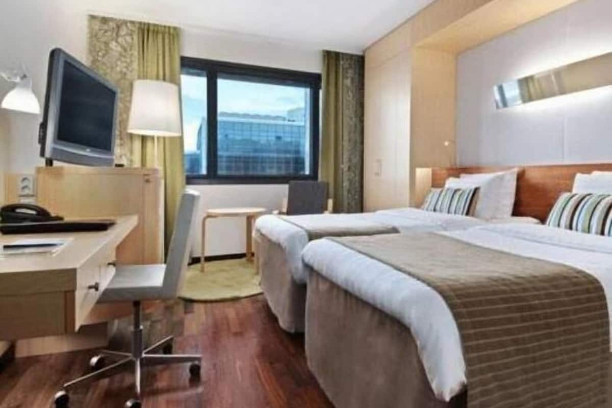 Ropa de cama de alta calidad y minibar