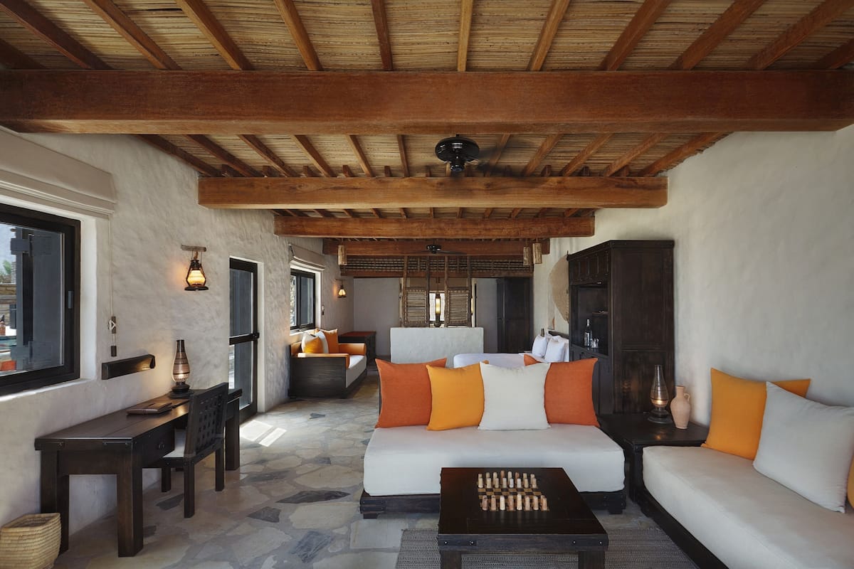 villa, 4 bedrooms (beachfront reserve) | 1 bedroom, premium bedding, minibar, in-room safe