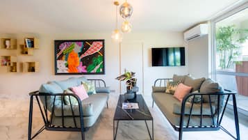 Suite Premium, non-fumeur | Coin séjour