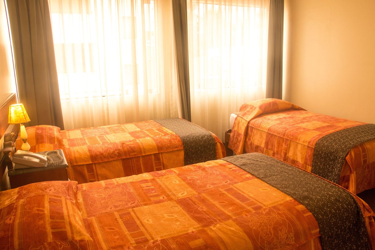 Pillow-top beds, minibar, in-room safe, soundproofing