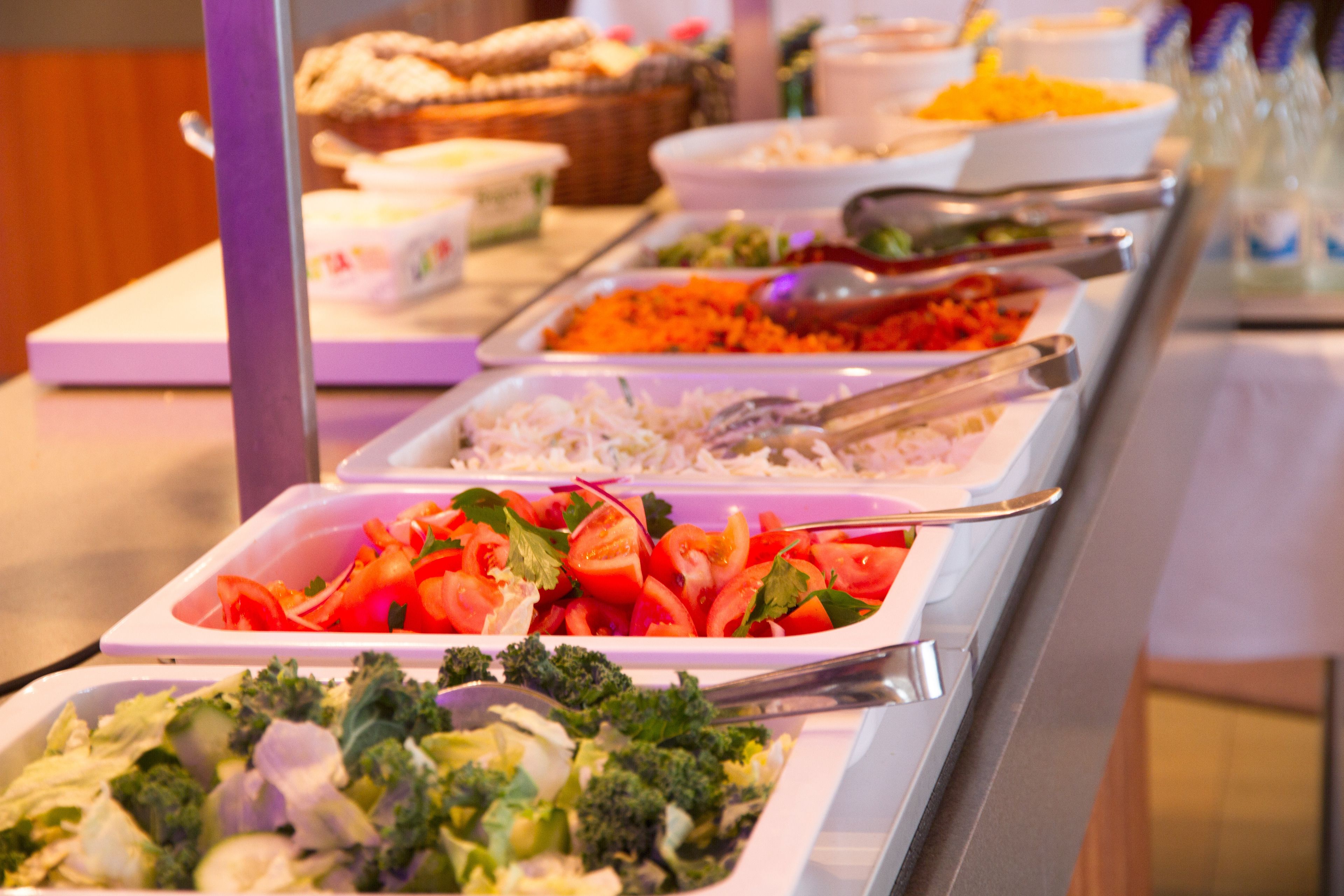 lunch and dinner served