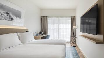 1 chambre, literie hypoallergénique, minibar