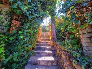 Entrada de la propiedad