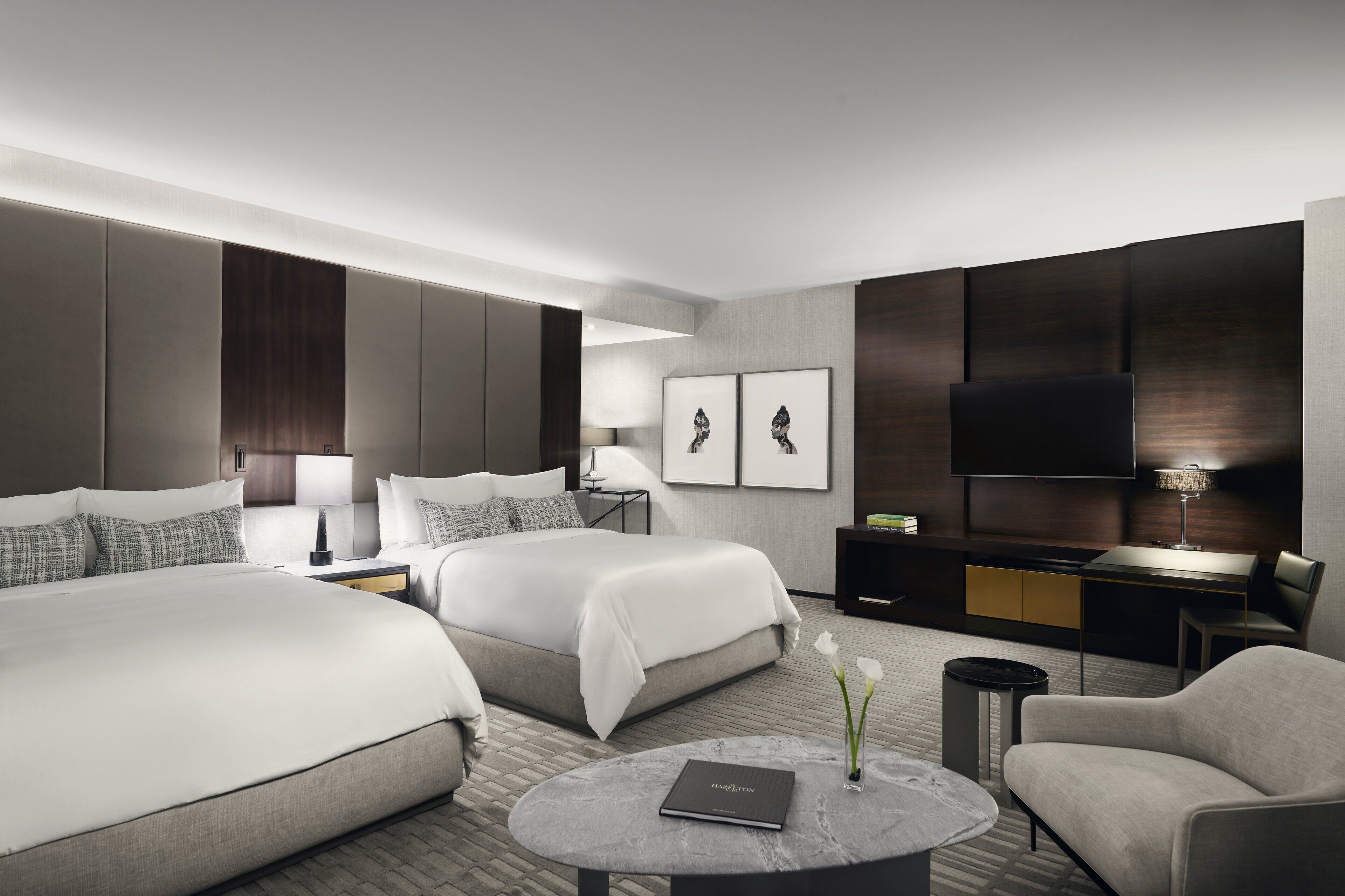 Premium bedding, pillowtop beds, minibar, in-room safe