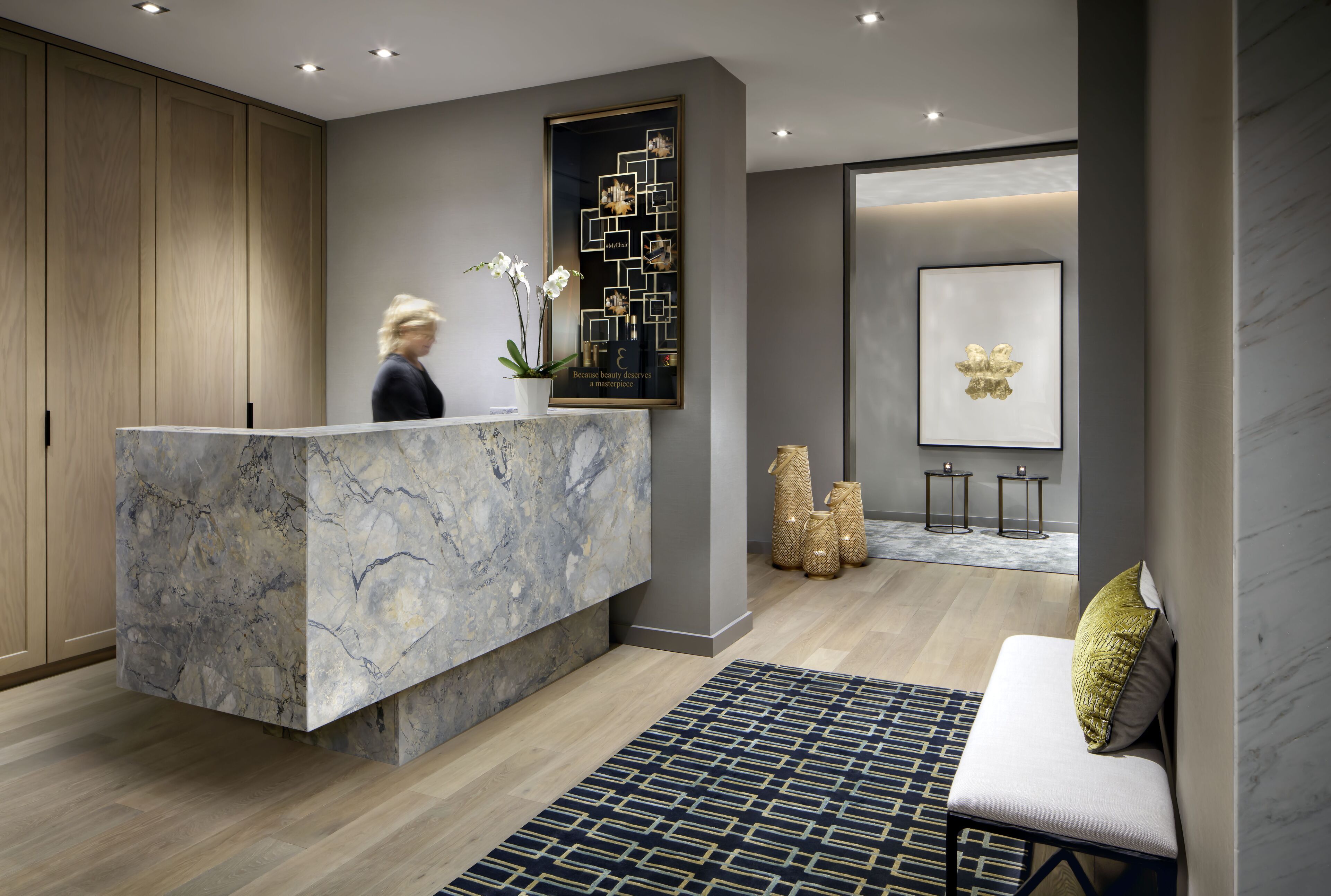 couples treatment room(s), steam room, body treatments, aromatherapy