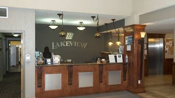 Check-in/check-out kiosk
