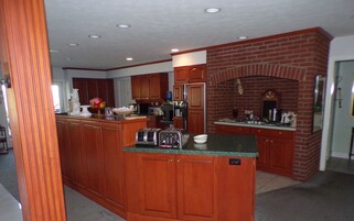 Frigorífico, microondas y cafetera o tetera