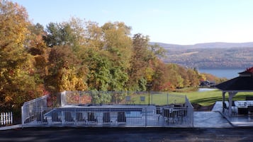 Seasonal outdoor pool