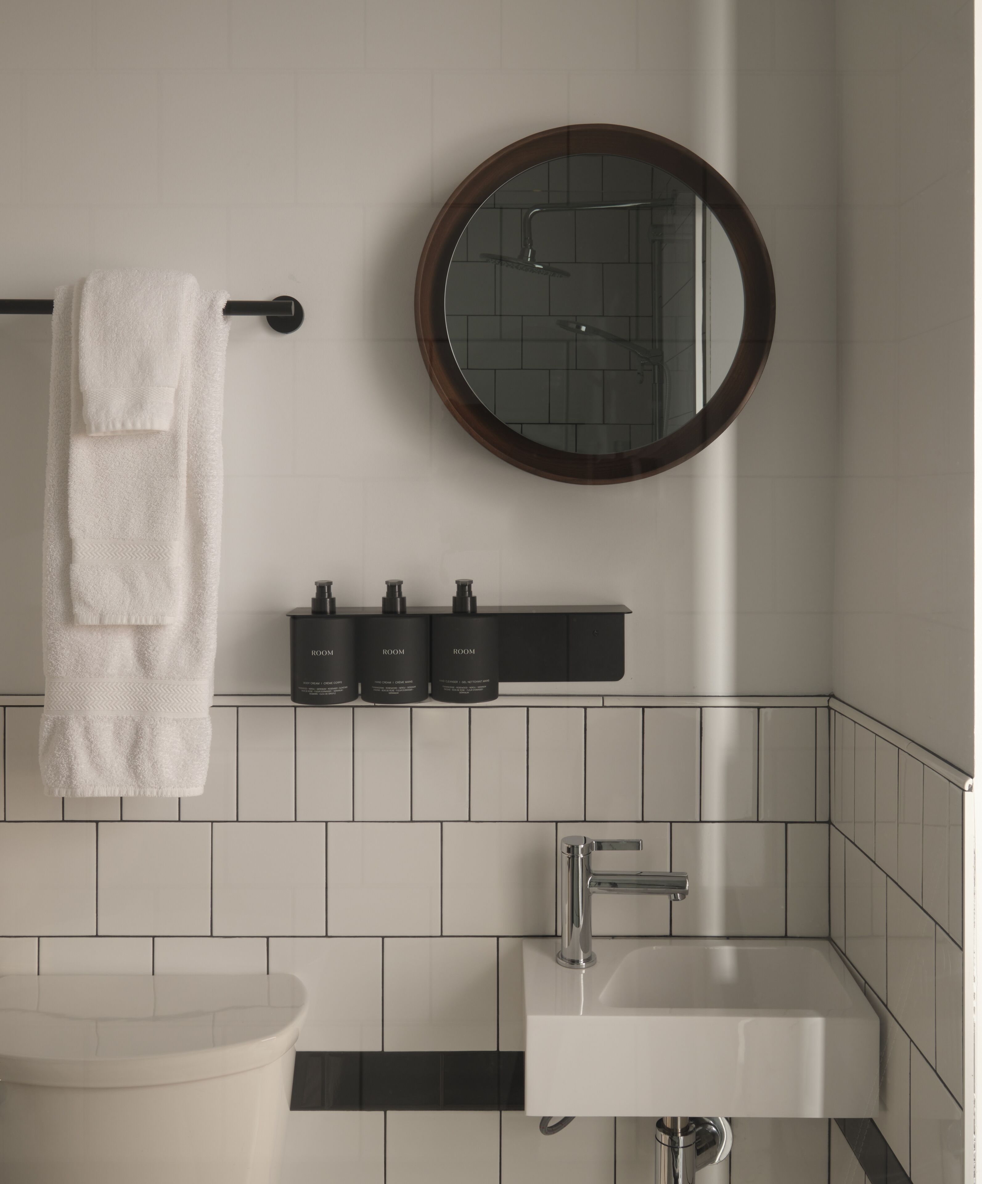 room 1 king bed | bathroom | shower, hair dryer, bathrobes, slippers