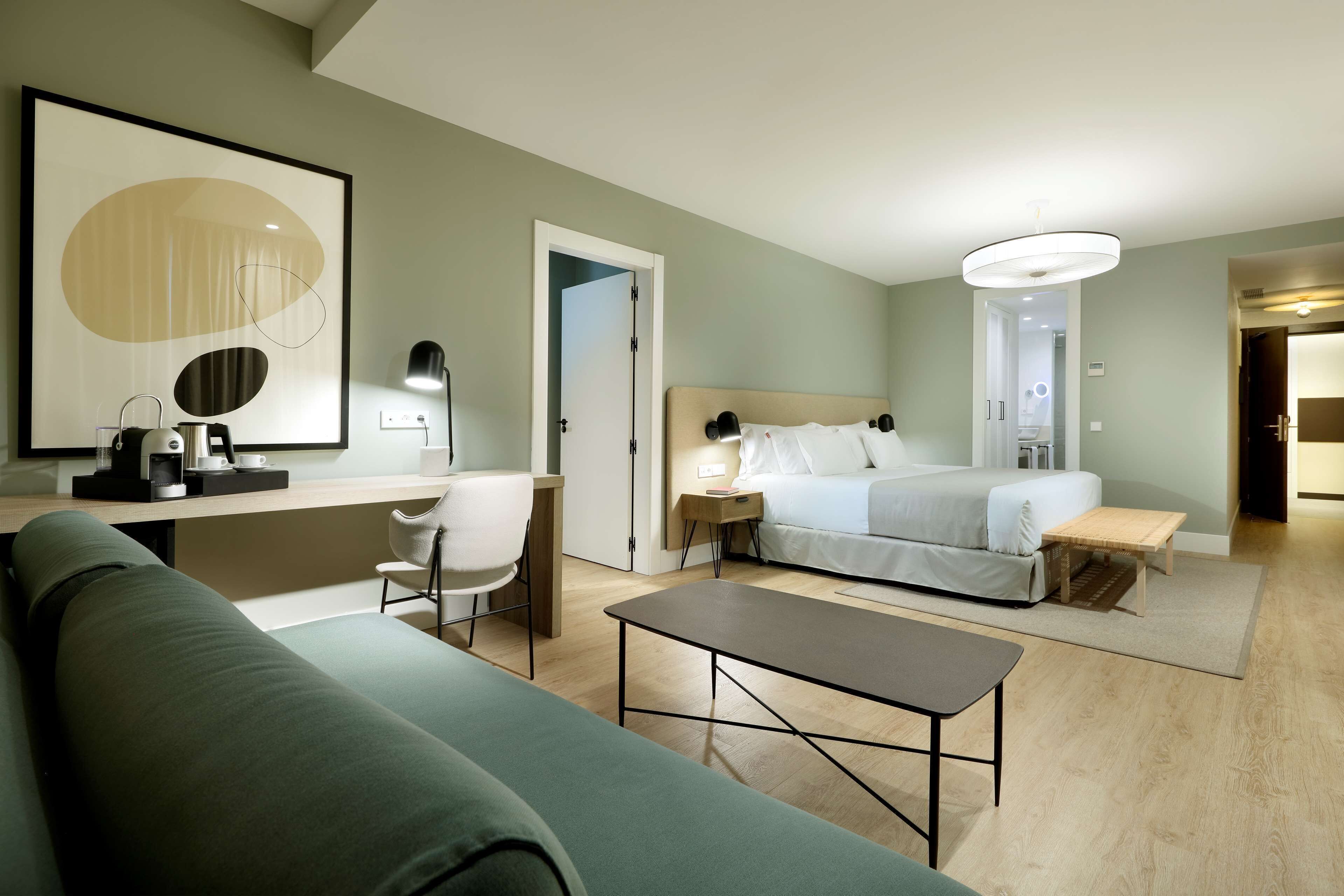 Premium bedding, memory-foam beds, minibar, in-room safe